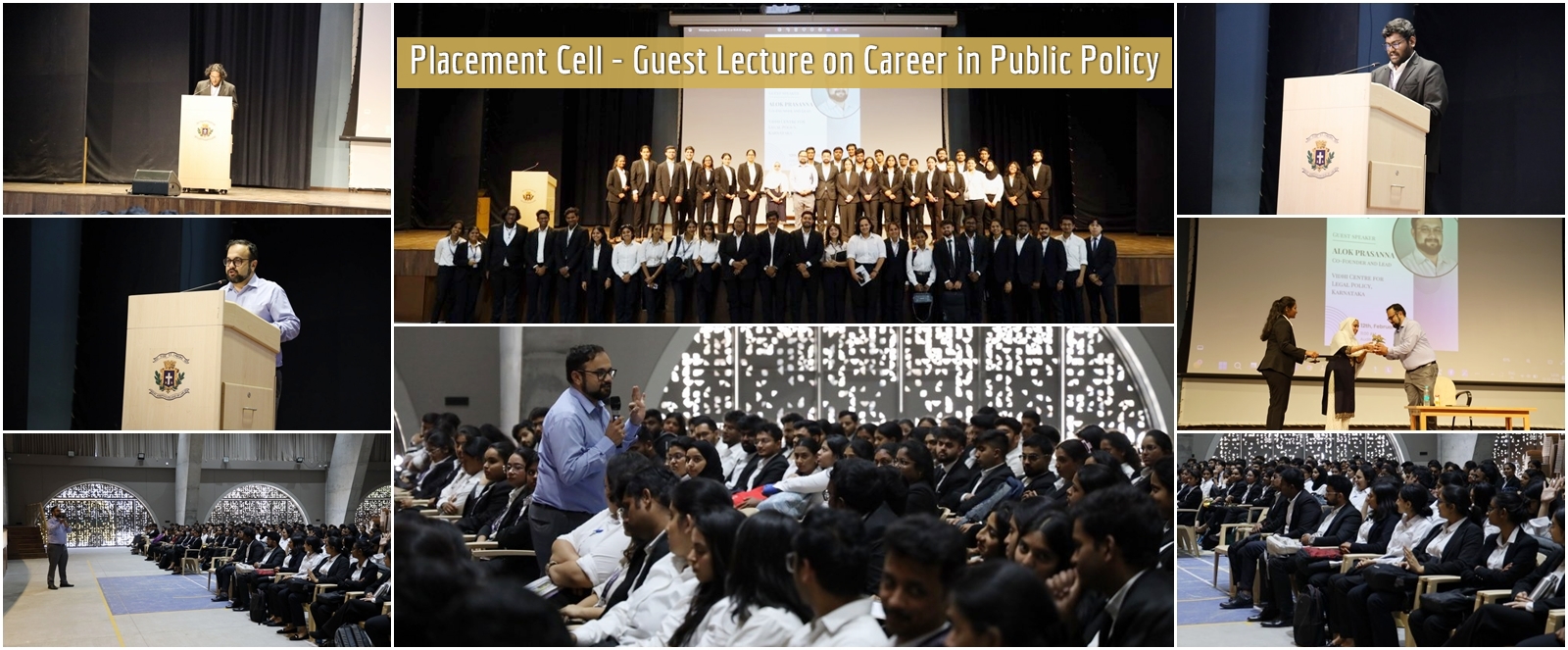 Placement Cell - Guest Lecture on Career in Public Policy
