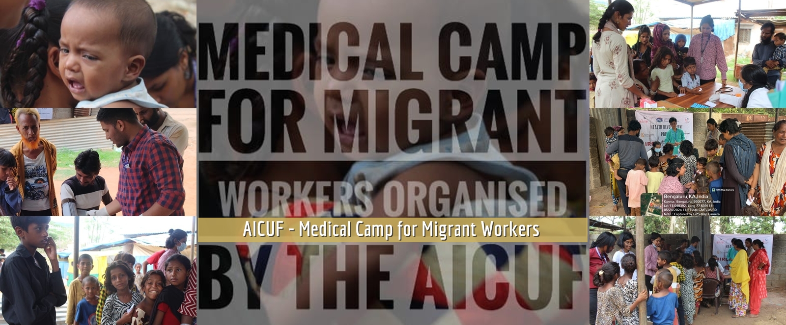 AICUF - Medical Camp for Migrant Workers

