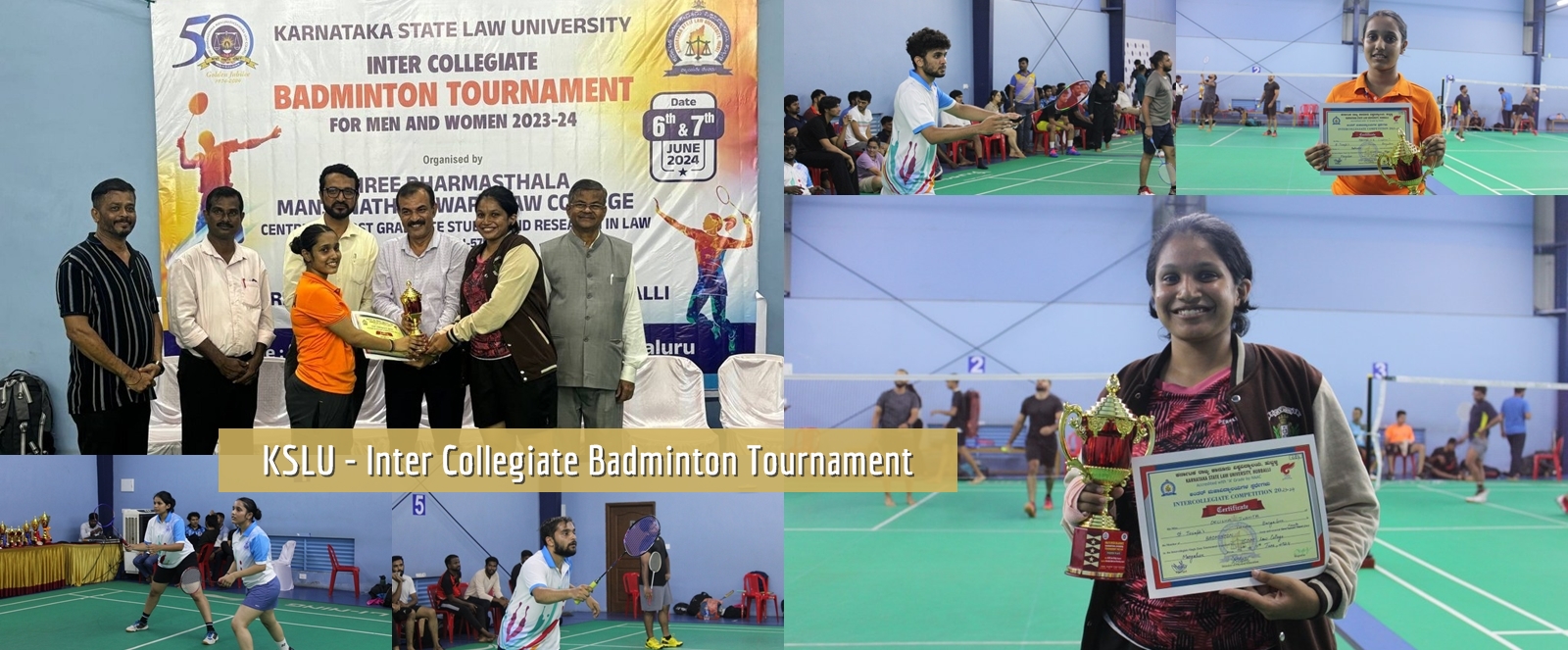KSLU - Inter Collegiate Badminton Tournament
