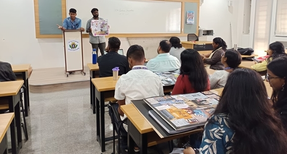 Intra-Class Collage Making Competition on “Caste in Contemporary India”